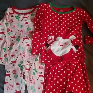 Set of Christmas jammies